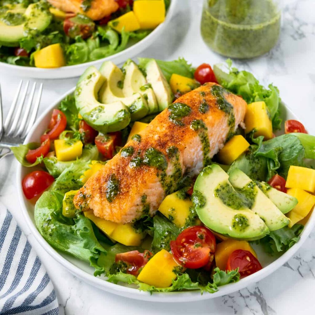 Mango-Salmon-Salad