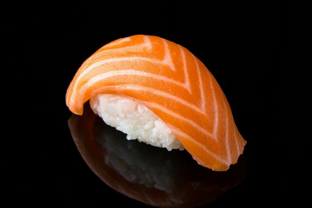 salmon sushi